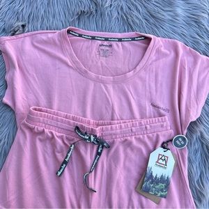 Avalanche 2 piece Top Shorts Pajama Set NWT